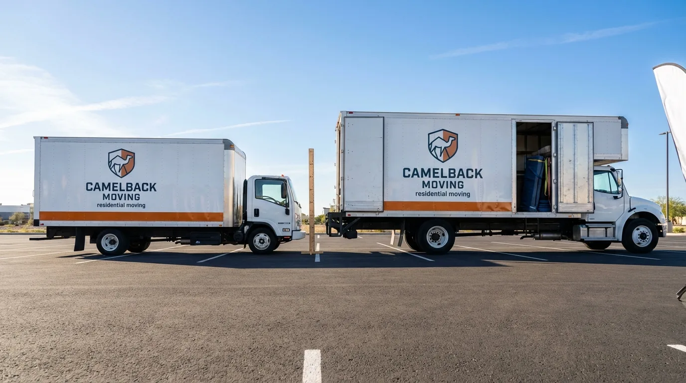 Moving truck size capacity guide in Manahawkin